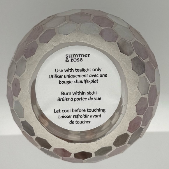 Tea Light Candle Holder * Summer & Rose * New In Original Box * - Picture 4 of 5